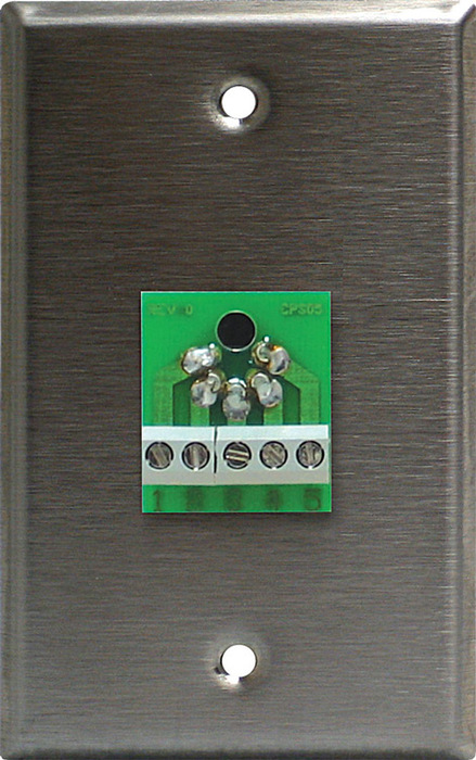 Lightronics CP502 1-Gang Wall Plate With 5-pin Female DMX Connector