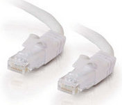 Cables To Go 27160 1' Cat6 Snagless Patch Cable, White 27160