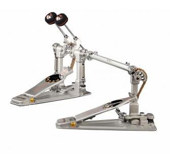 Pearl Drums P-3002CL Demon Chain Drive Left-Footed (Reverse) Double Kick Pedal with Custom Carry Case P3002CL