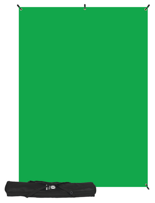 Westcott 579K 5 x 7 ft Green Screen X-Drop Backdrop Kit 579K