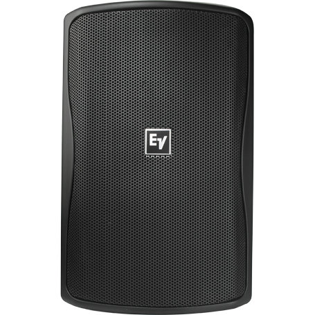 Electro-Voice ZX1i 100T 8" Indoor/Outdoor Speaker in Black with 100° x 100° Coverage Pattern and Multi-Tap 70/100V Transformer ZX1I-100T