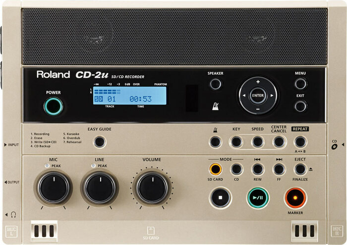 Roland CD-2u SD/CD Recorder