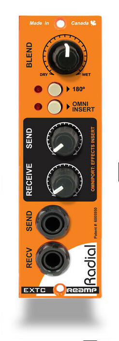 Radial Engineering EXTC-500 Effects Loop Interface Connects Guitar Pedals To The Recording System