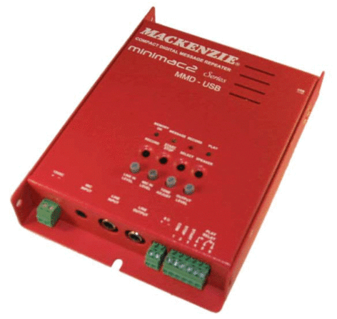 Mackenzie Labs MMD-USB Minimac2 Digital Audio Message Repeater