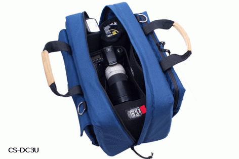 Porta-Brace CS-DC3U Digital Camera Carrying Case In Blue & Black