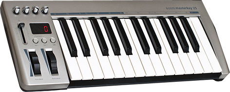 Acorn Instruments Masterkey 25 25-Key USB MIDI Controller with PreSonus Studio One Artist Software MASTERKEY-25