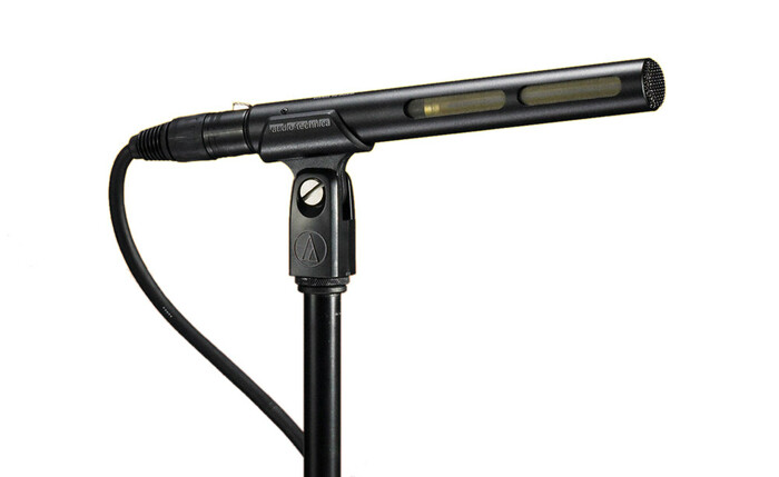 Audio-Technica AT875R 6.9" Long Shotgun Mic, Line + Gradient Condenser AT875R