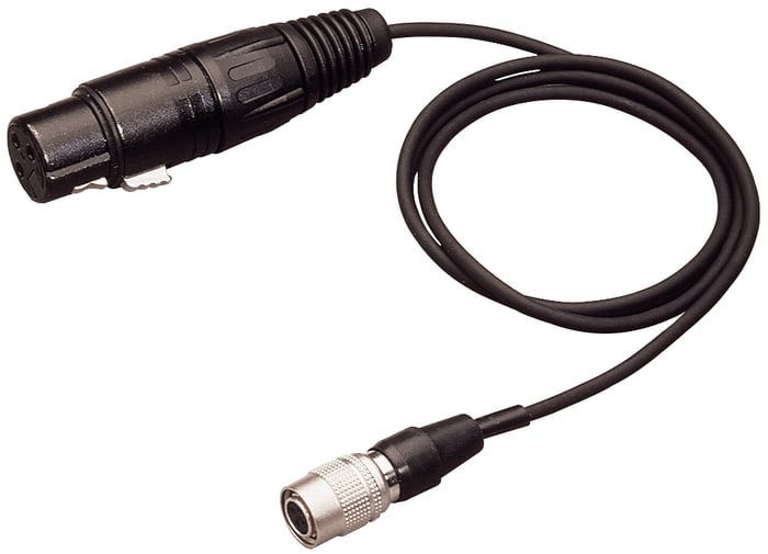 Audio-Technica XLRW XLR To Unipak Input Adapter Cable For Microphone