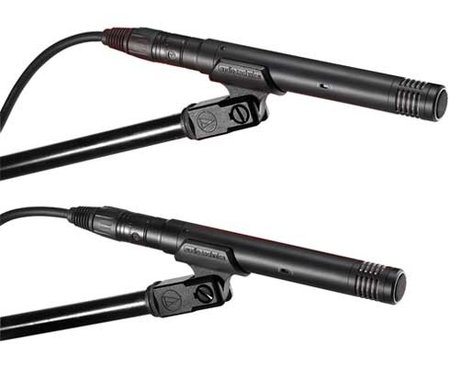 Audio-Technica AT4041/SP Studio Pack with 2x AT4041 Small Diaphragm Condenser Cardioid Microphones AT4041/SP