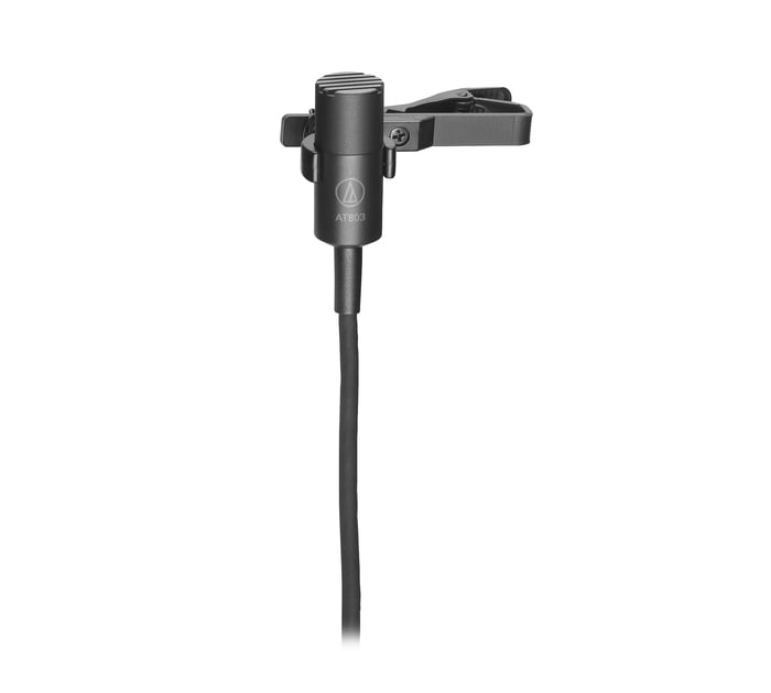 Audio-Technica AT803 Omnidirectional Condenser Lavalier Mic With XLR-M Connector