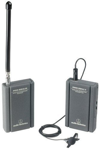Audio-Technica PRO 88W R35 Wireless System with ATR3350MW Omni Lapel Microphone PRO88W-R35