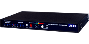 Audio Technologies Inc. DA1008-1 1 X 8 Dist Amplifier, Metered +26dBM Output DA1008-1