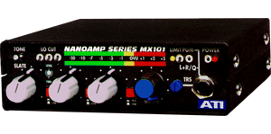 Audio Technologies MX101 NanoAmp 3 Channel Mixer Without Power Supply