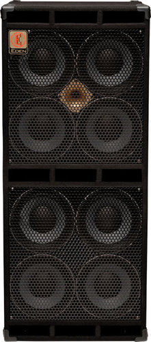 Eden Amplification D810XT 1700W 4-Ohm 8x10" Bass Speaker Cabinet D810XT