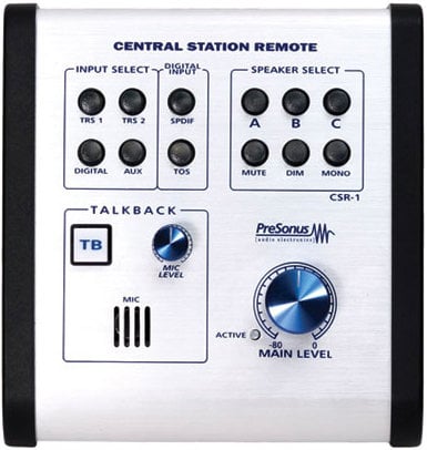 PreSonus Central Station - Academic Studio Control Center With Control Station Remote [EDUCATIONAL PRICING]