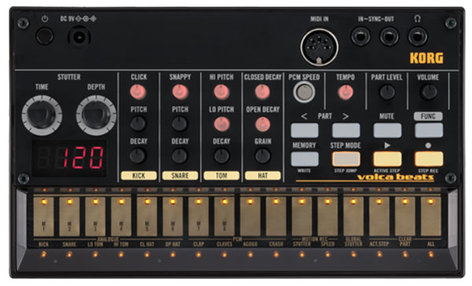 Korg Volca Beats Analog Rhythm Machine VOLCABEATS