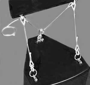 ATM/Adaptive Technologies TCK-014 14" Fixed Tilt Cable Kit, Speaker Mount TCK-014