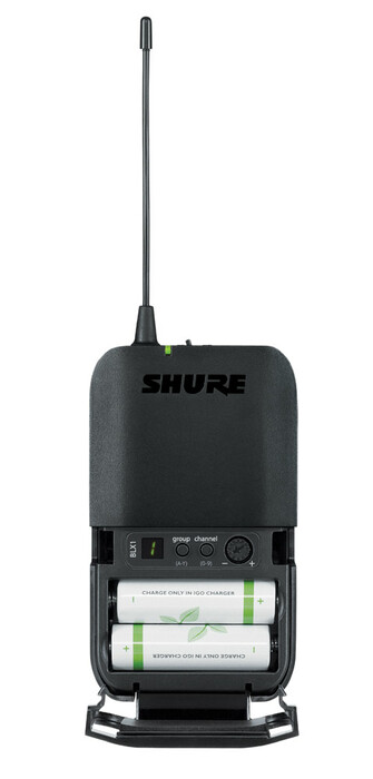 Shure BLX1-J10 BLX Series Wireless Bodypack Transmitter, J10 Band (584-608MHz)