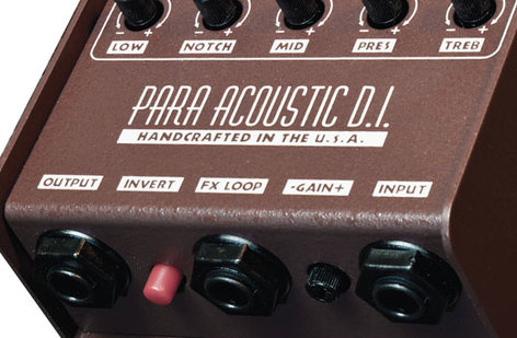 LR Baggs Para DI Acoustic Guitar Preamp And Direct Box