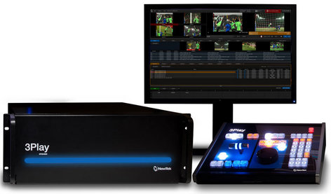 NewTek 3Play 4800 Multi-Channel HD/SD Live Sports Video Replay System 3PLAY-4800