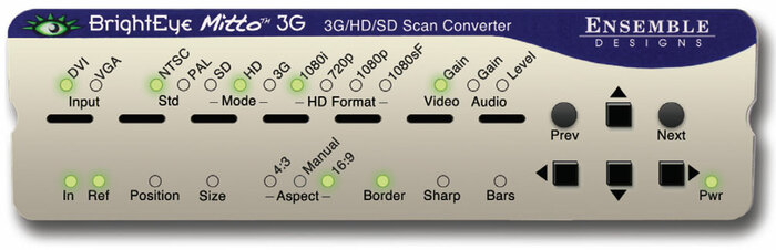 Ensemble Designs BrightEye Mitto 3G 3G/HD/SD Scan Converter