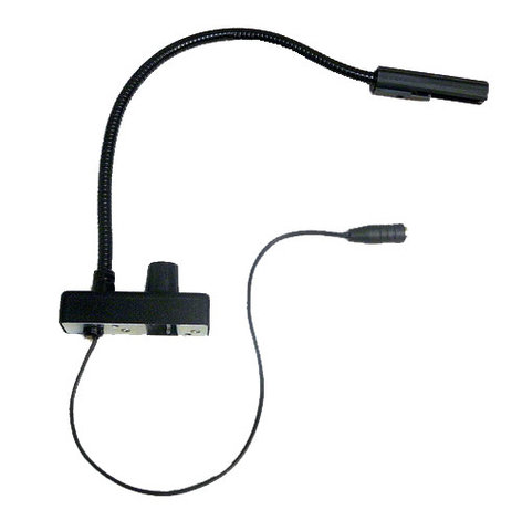 Littlite IS#2-LED L-18-LED Gooseneck LED Light With Bottom Mount Cord