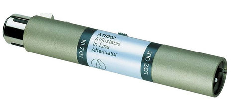 Audio-Technica AT8202 Adjustable In-Line Attenuator AT8202