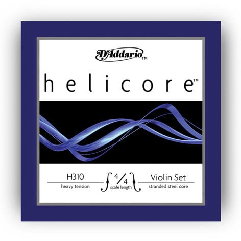 D`Addario H310-4/4H Helicore 4/4 Scale Heavy Tension Violin Strings H310-4/4H