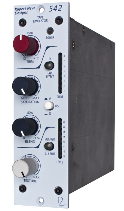 Rupert Neve Designs 542 Tape Emulator 500 Series Tape Emulator With Variable Silk/Texture