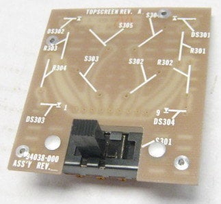 Telex 94038-000 Telex Control Deck PCB