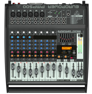 Behringer PMP500 500W 12 Channel Powered Mixer PMP500
