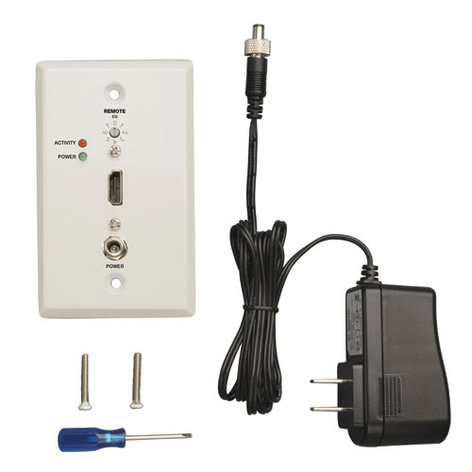 Tripp Lite B126-1A0-WP-1 HDMI Over Cat5 Active Extender Remote Receiver Wallplate B126-1A0-WP-1