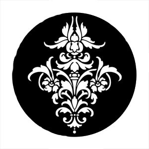 Apollo Design Technology MSDS-1200 Steel Gobo, Fancy Damask MSDS-1200