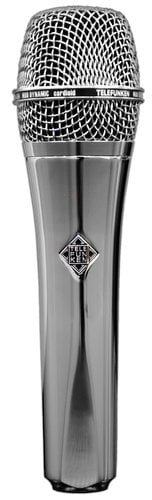 Telefunken Elektroakustik M80 Dynamic Handheld Cardioid Microphone in Chrome M80-CHROME