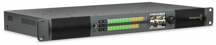 Blackmagic Design Audio Monitor Rackmount Audio Monitoring from SDI, AES/EBU and Analog Audio AUDIO-MONITOR