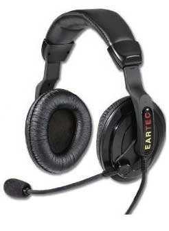Eartec Co PDSC1000IL Proline Double Headset For The SC-1000 With Inline PTT