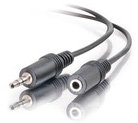 Cables To Go 40407 6 ft. 3.5mm Male to Female Stereo Audio Extension Cable 40407-CTG