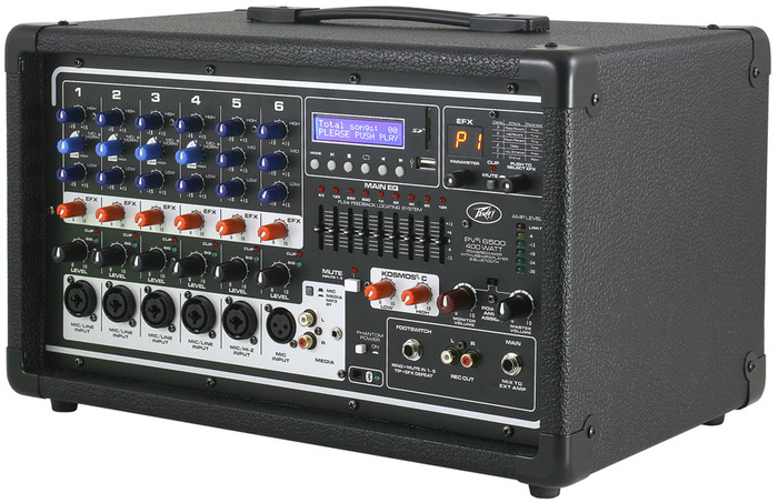 Peavey PVi 6500 6 Channel 400W Powered Mixer PVI6500