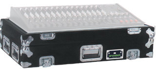 Grundorf Corp M-PRESL22442-DHB Mixer Case for (2) PreSonus StudioLive 24.4.2 with Doghouse in Black M-PRESL22442-DHB