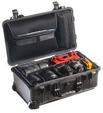 Pelican Cases 1510SC Protector Case 19.8"x11"x7.6" Protector Studio Case With Padded Dividers