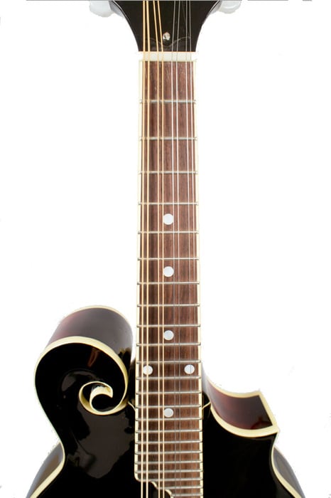 The Loar LM-520-VS Performer Series Gloss Vintage Sunburst F-Style Mandolin With Hand-Carved Top
