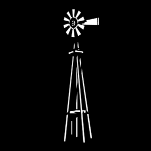 Apollo Design Technology MS-6048 "Windmill Standing" Steel Gobo MS-6048