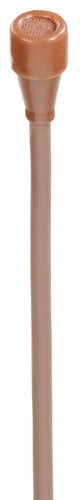 Countryman B3W4FF05C-TL B3 Omnidirectional Lavalier Microphone with Telex Lemo 4-pin in Cocoa B3W4FF05C-TL