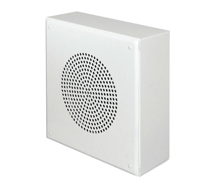 Quam SYSTEM6VPS Wallmount Speaker Assembly in Stainless Steel Finish SYSTEM-6-VPS