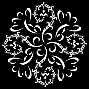 Apollo Design Technology MS-2593 "Darling Ribbons" Steel Gobo MS-2593