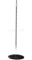 Atlas Sound MS12C 34"-62" Chrome Microphone Stand with Round Base MS12C