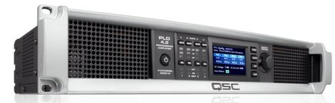 QSC PLD4.2-NA 4-Channel 400W at 4 Ohms Power Amplifier PLD4.2-NA