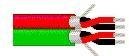 Belden 9451D-U1000 1000 ft. of 22AWG Multi-Conductor Double-Pair Cable 9451D-U1000