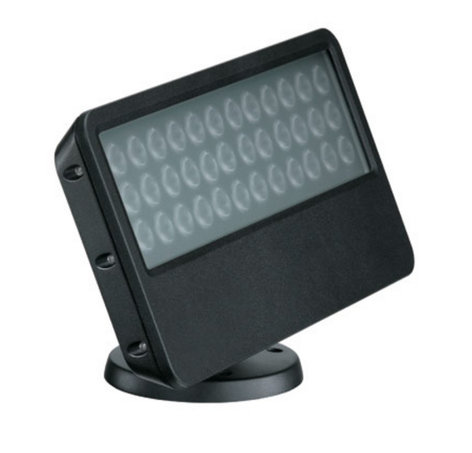 Philips Color Kinetics 123-000021-07 50W ColorBlast Powercore LED Wash Fixture In Black