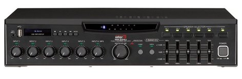 Inter-M Americas Inc MA-224USB 240-Watt Mixer Amplifier with Built in MP3 Player and USB MA-224USB